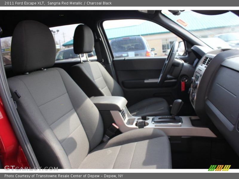 Sangria Red Metallic / Charcoal Black 2011 Ford Escape XLT