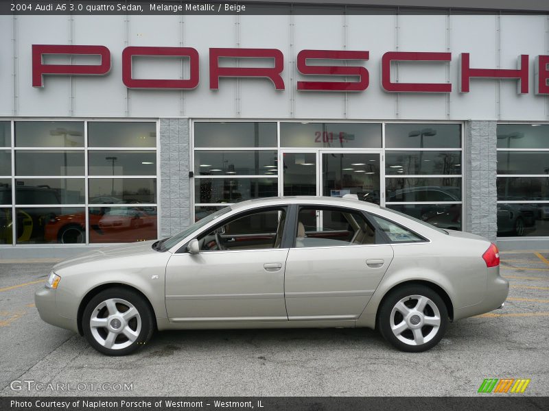 Melange Metallic / Beige 2004 Audi A6 3.0 quattro Sedan