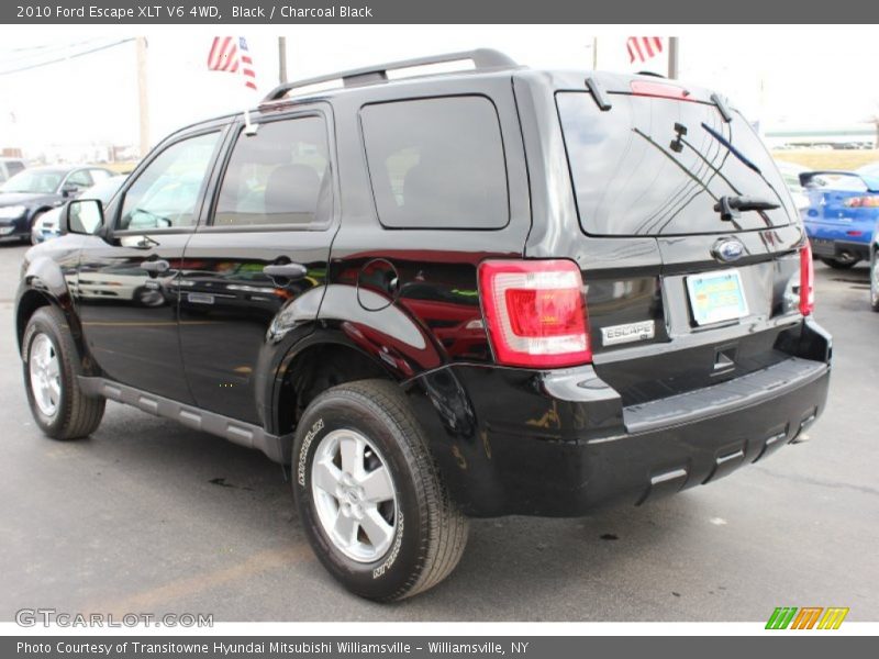 Black / Charcoal Black 2010 Ford Escape XLT V6 4WD
