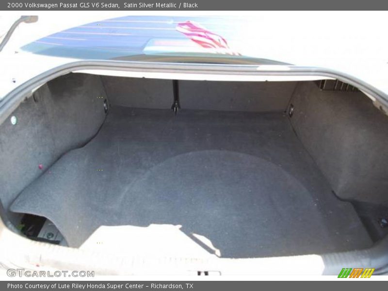 Satin Silver Metallic / Black 2000 Volkswagen Passat GLS V6 Sedan