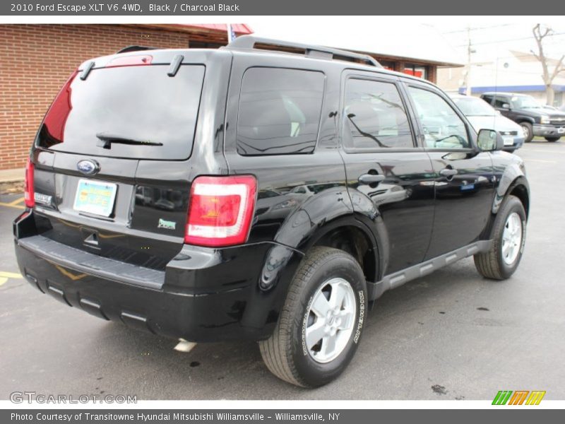Black / Charcoal Black 2010 Ford Escape XLT V6 4WD