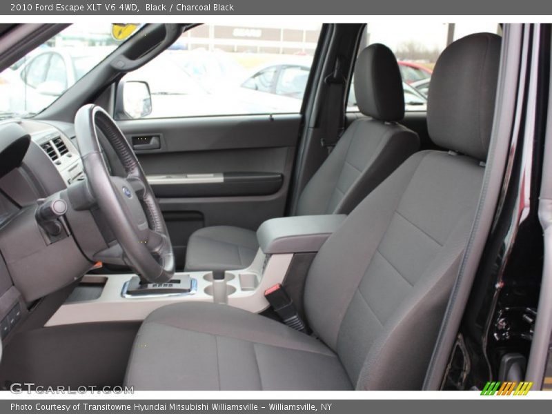Black / Charcoal Black 2010 Ford Escape XLT V6 4WD