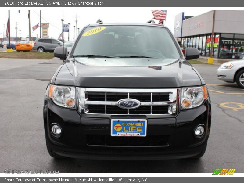 Black / Charcoal Black 2010 Ford Escape XLT V6 4WD