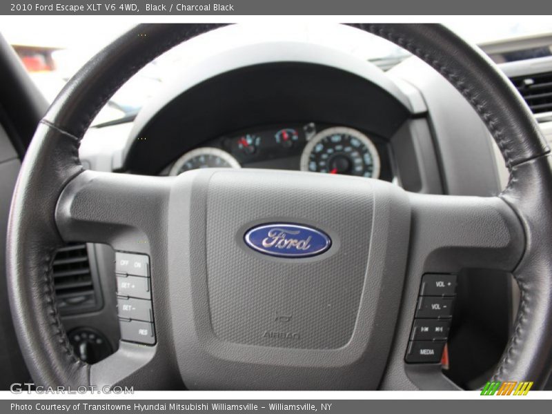 Black / Charcoal Black 2010 Ford Escape XLT V6 4WD