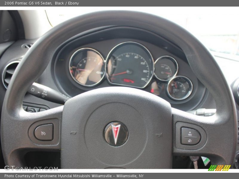 Black / Ebony 2006 Pontiac G6 V6 Sedan
