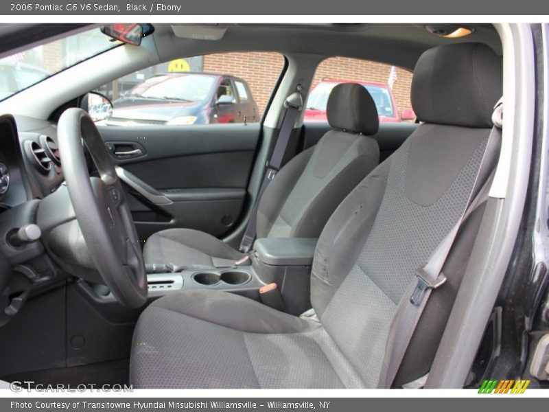 Black / Ebony 2006 Pontiac G6 V6 Sedan