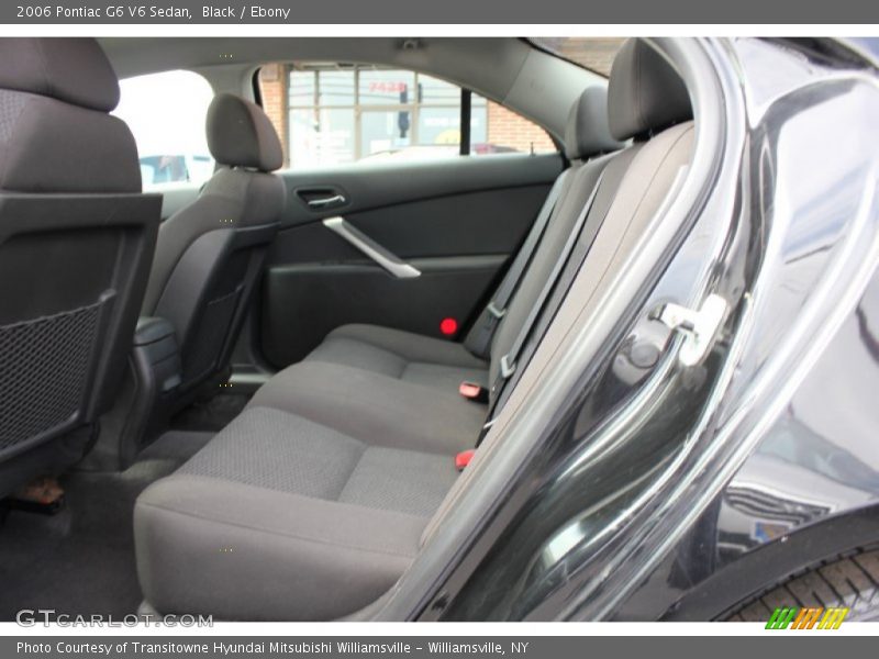 Black / Ebony 2006 Pontiac G6 V6 Sedan