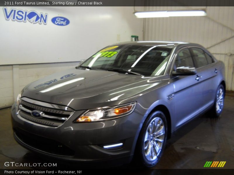 Sterling Grey / Charcoal Black 2011 Ford Taurus Limited