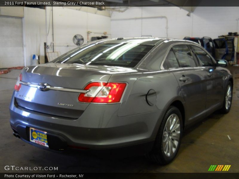 Sterling Grey / Charcoal Black 2011 Ford Taurus Limited