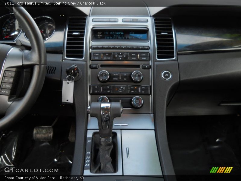 Sterling Grey / Charcoal Black 2011 Ford Taurus Limited