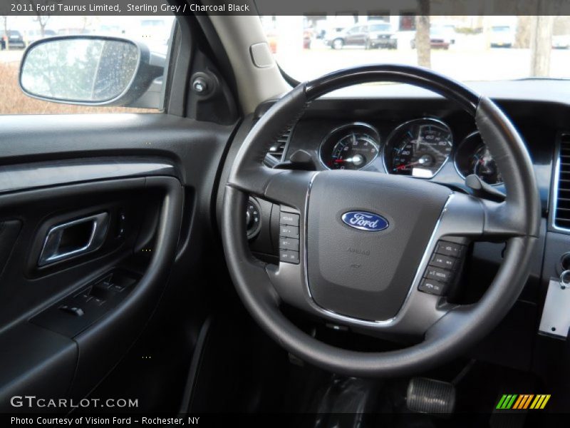 Sterling Grey / Charcoal Black 2011 Ford Taurus Limited