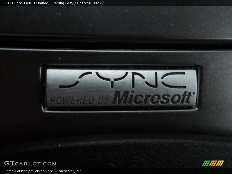 Sterling Grey / Charcoal Black 2011 Ford Taurus Limited