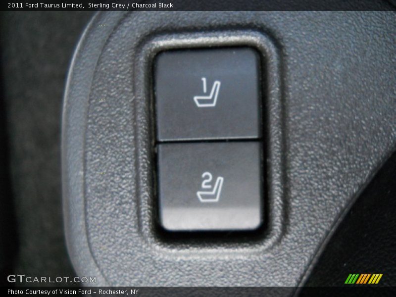 Sterling Grey / Charcoal Black 2011 Ford Taurus Limited