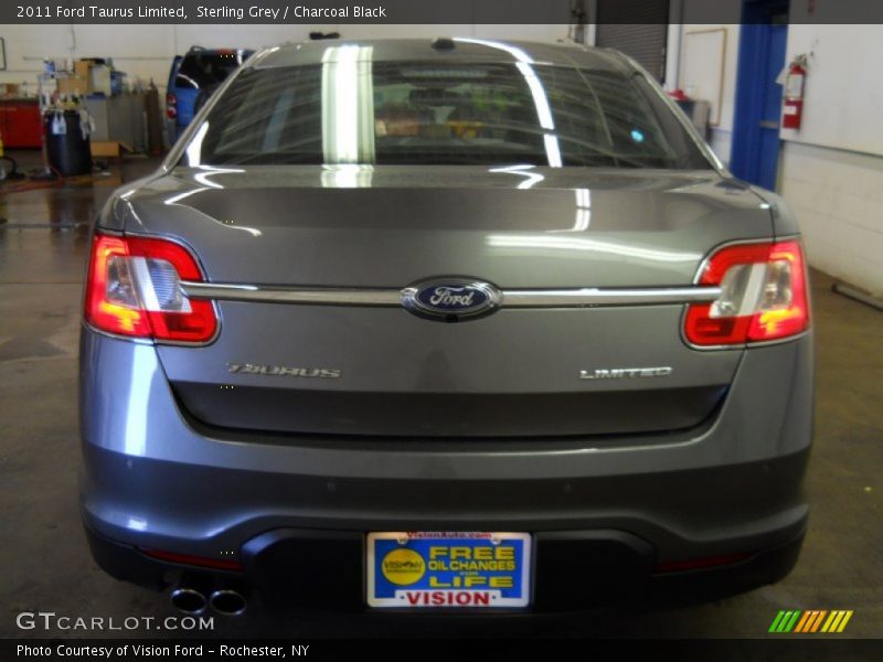 Sterling Grey / Charcoal Black 2011 Ford Taurus Limited