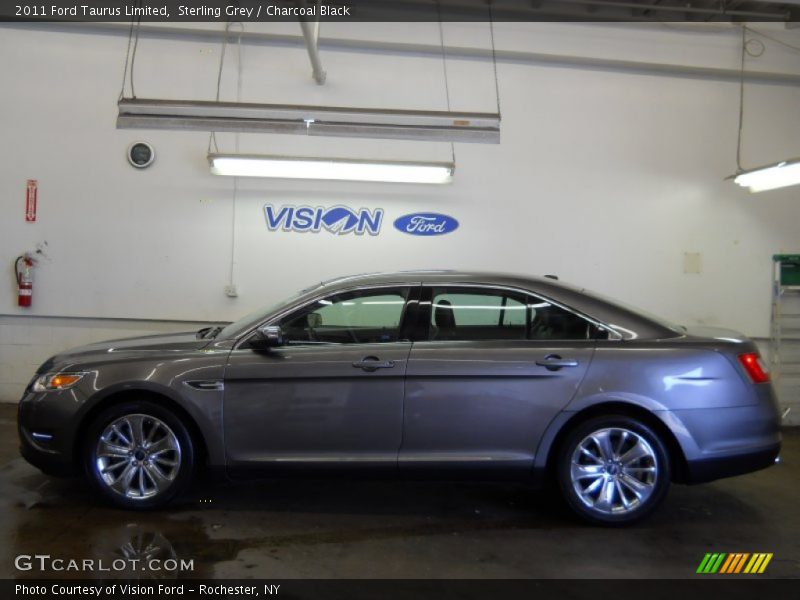 Sterling Grey / Charcoal Black 2011 Ford Taurus Limited