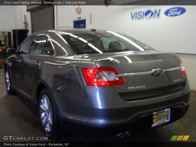 Sterling Grey / Charcoal Black 2011 Ford Taurus Limited