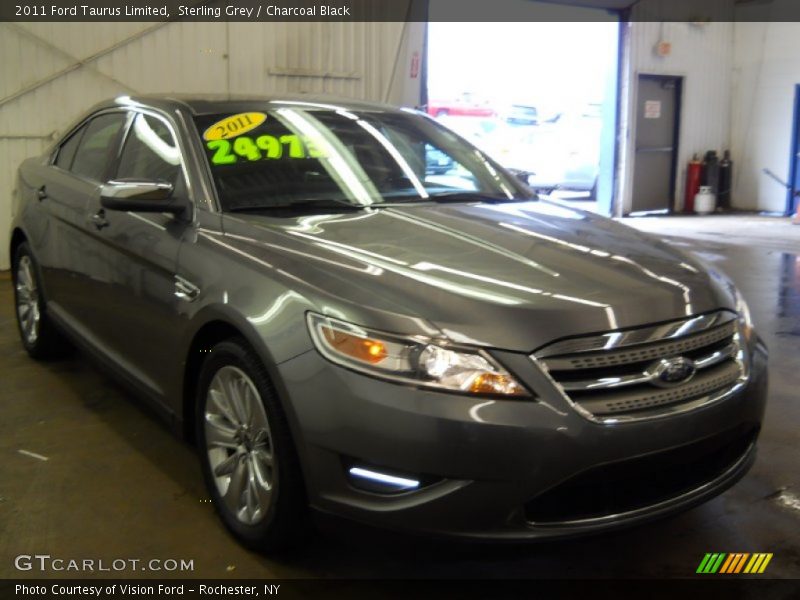 Sterling Grey / Charcoal Black 2011 Ford Taurus Limited