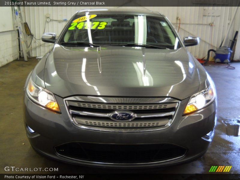Sterling Grey / Charcoal Black 2011 Ford Taurus Limited