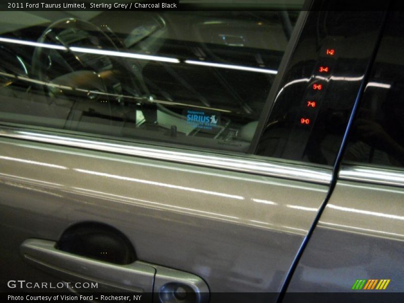 Sterling Grey / Charcoal Black 2011 Ford Taurus Limited