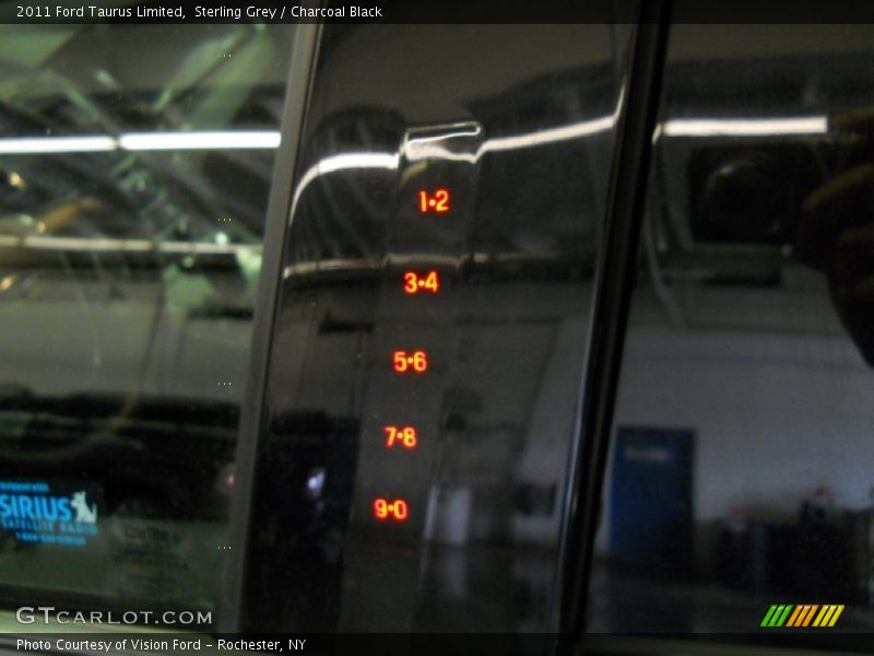 Sterling Grey / Charcoal Black 2011 Ford Taurus Limited