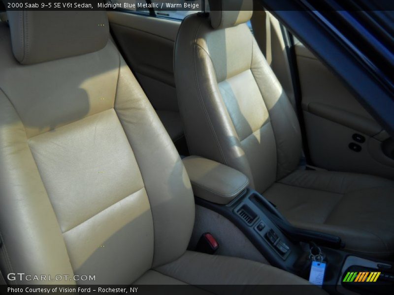 Midnight Blue Metallic / Warm Beige 2000 Saab 9-5 SE V6t Sedan