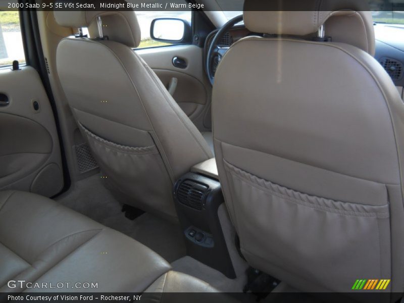Midnight Blue Metallic / Warm Beige 2000 Saab 9-5 SE V6t Sedan