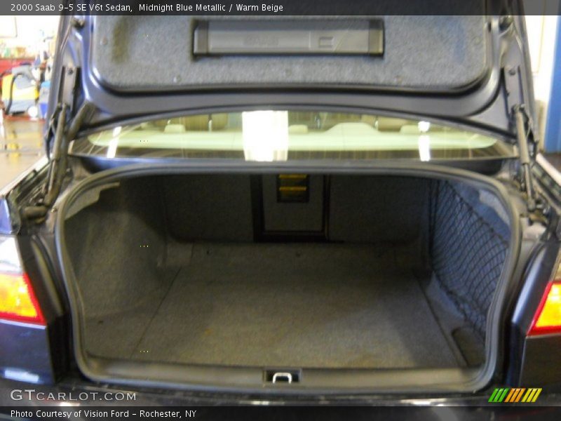 Midnight Blue Metallic / Warm Beige 2000 Saab 9-5 SE V6t Sedan