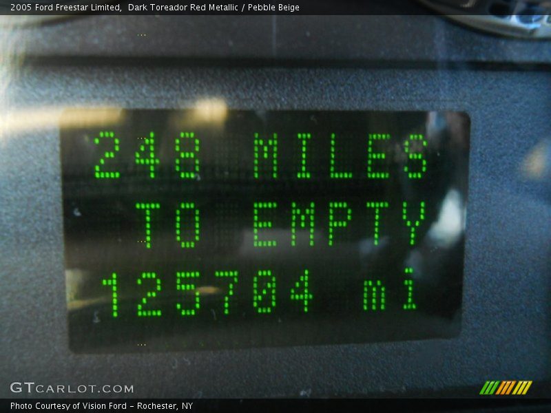 Dark Toreador Red Metallic / Pebble Beige 2005 Ford Freestar Limited