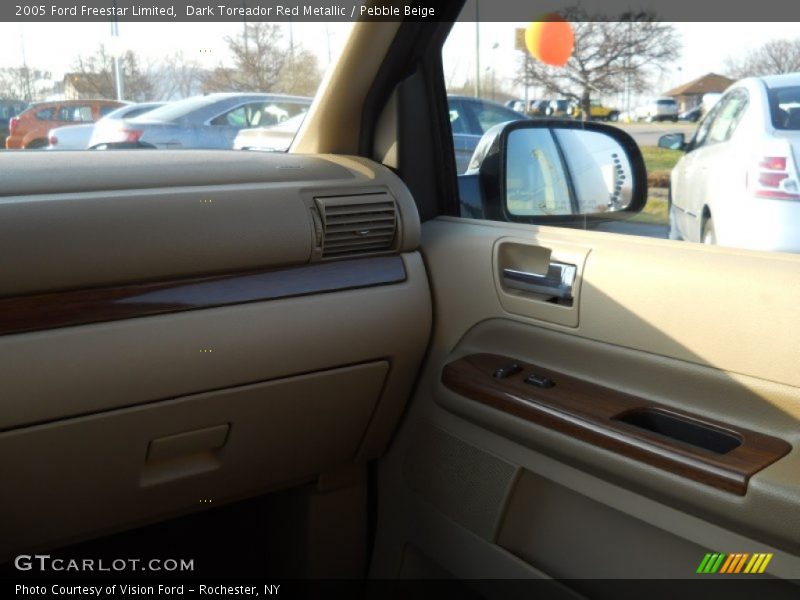 Dark Toreador Red Metallic / Pebble Beige 2005 Ford Freestar Limited