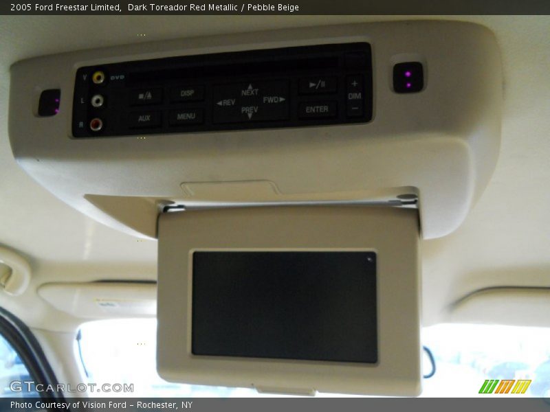 Dark Toreador Red Metallic / Pebble Beige 2005 Ford Freestar Limited