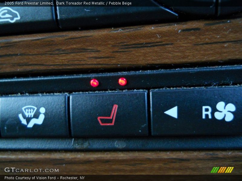 Dark Toreador Red Metallic / Pebble Beige 2005 Ford Freestar Limited