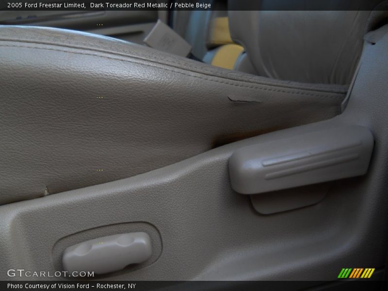 Dark Toreador Red Metallic / Pebble Beige 2005 Ford Freestar Limited