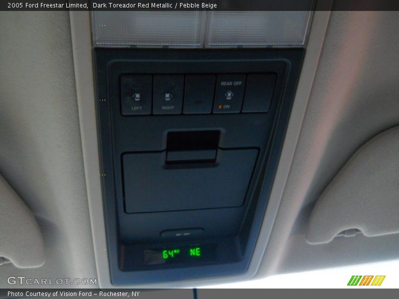 Dark Toreador Red Metallic / Pebble Beige 2005 Ford Freestar Limited