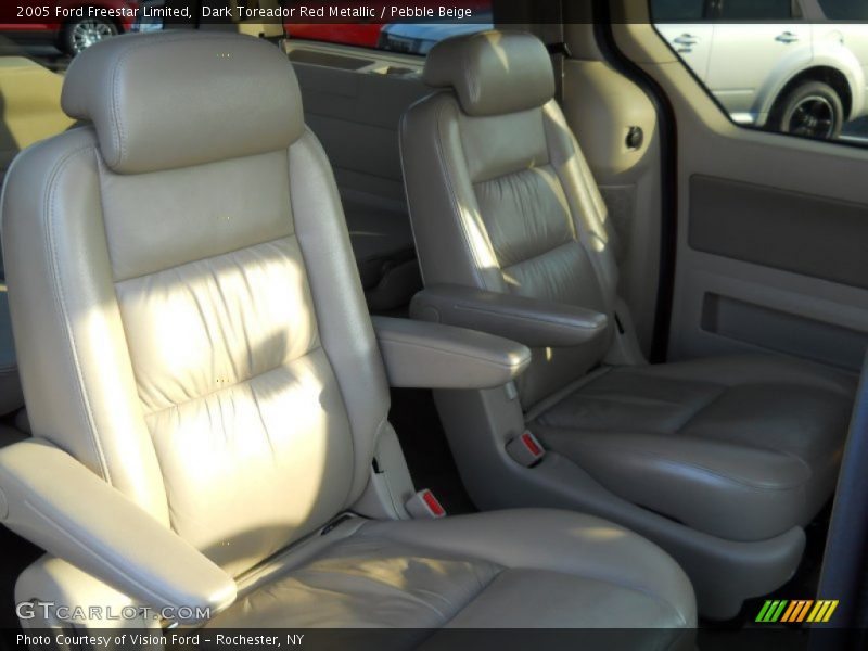 Dark Toreador Red Metallic / Pebble Beige 2005 Ford Freestar Limited