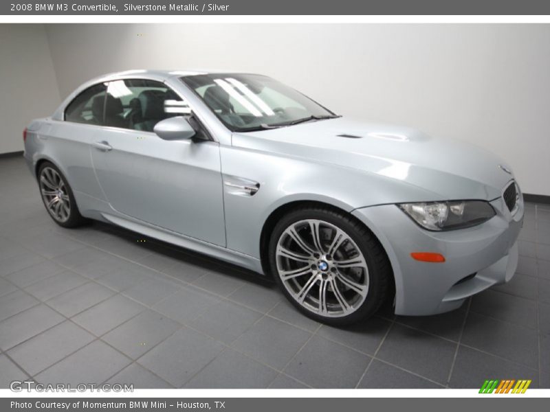 Silverstone Metallic / Silver 2008 BMW M3 Convertible