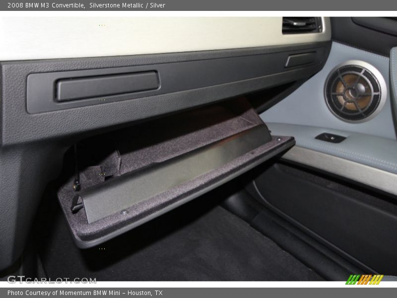 Silverstone Metallic / Silver 2008 BMW M3 Convertible