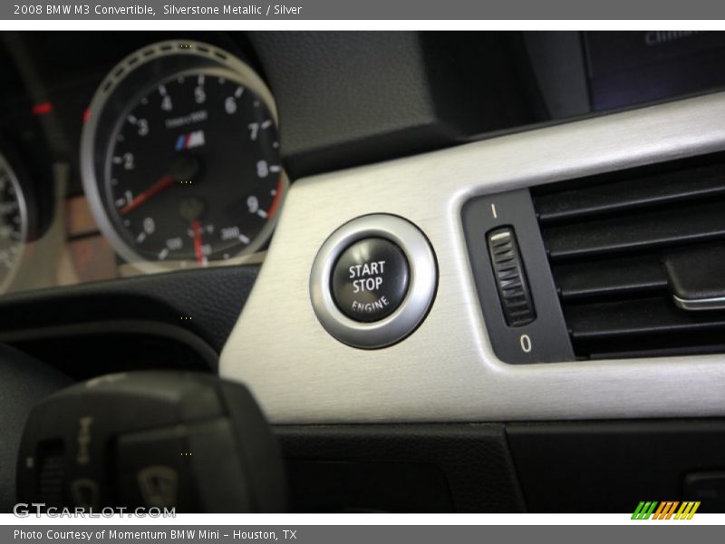 Silverstone Metallic / Silver 2008 BMW M3 Convertible