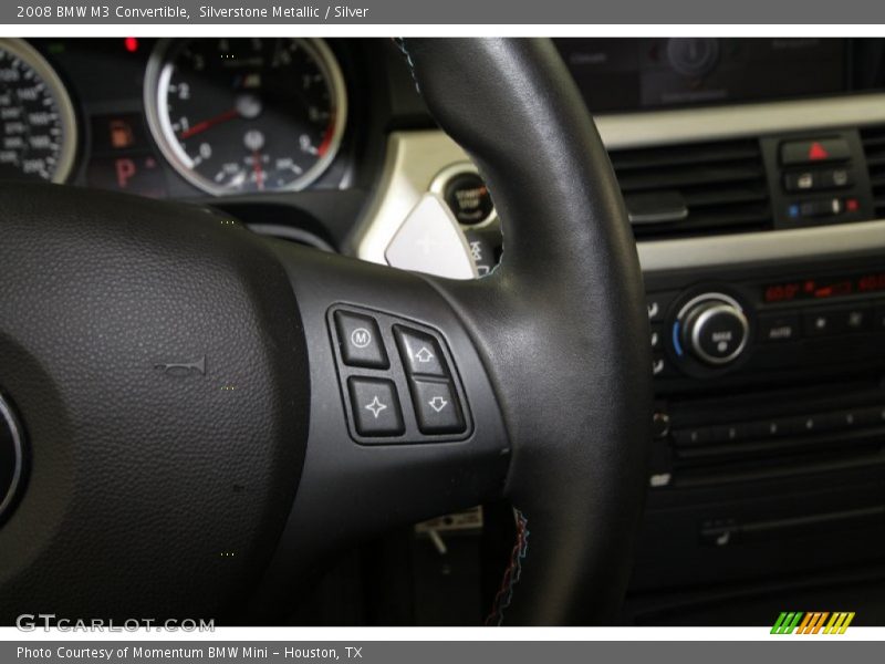 Silverstone Metallic / Silver 2008 BMW M3 Convertible