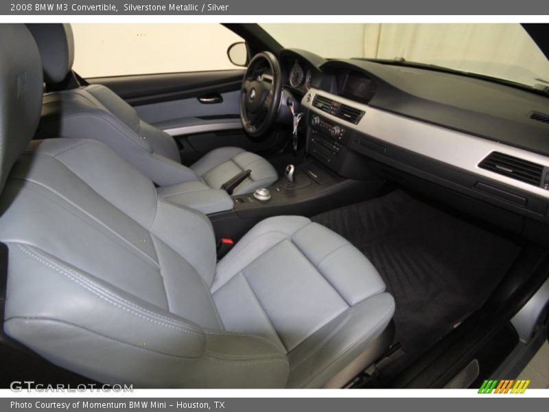 Silverstone Metallic / Silver 2008 BMW M3 Convertible