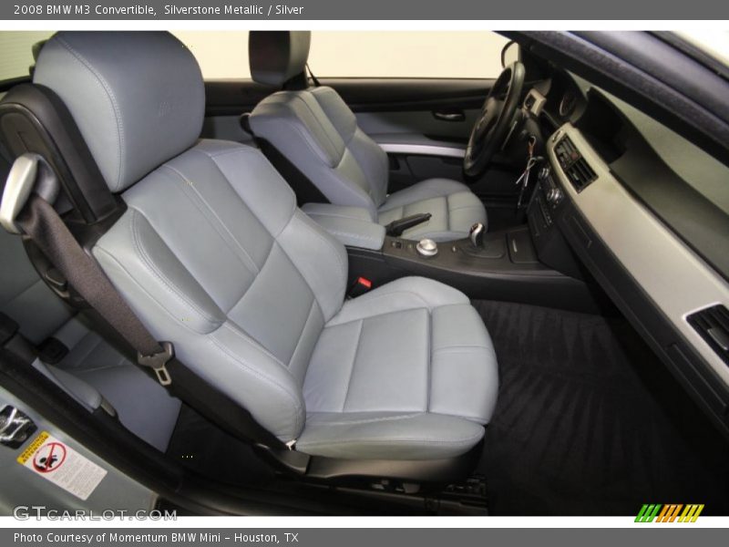  2008 M3 Convertible Silver Interior