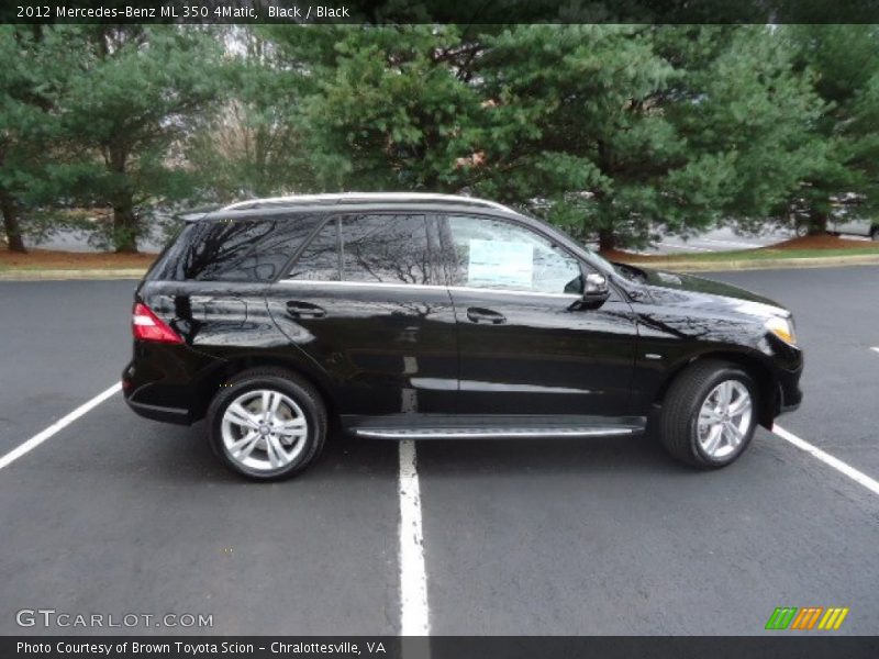 Black / Black 2012 Mercedes-Benz ML 350 4Matic