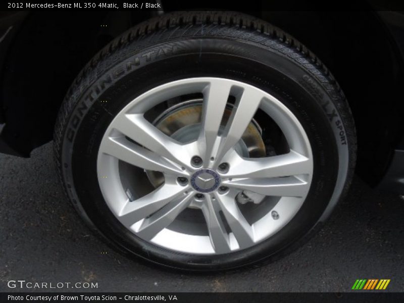 Black / Black 2012 Mercedes-Benz ML 350 4Matic