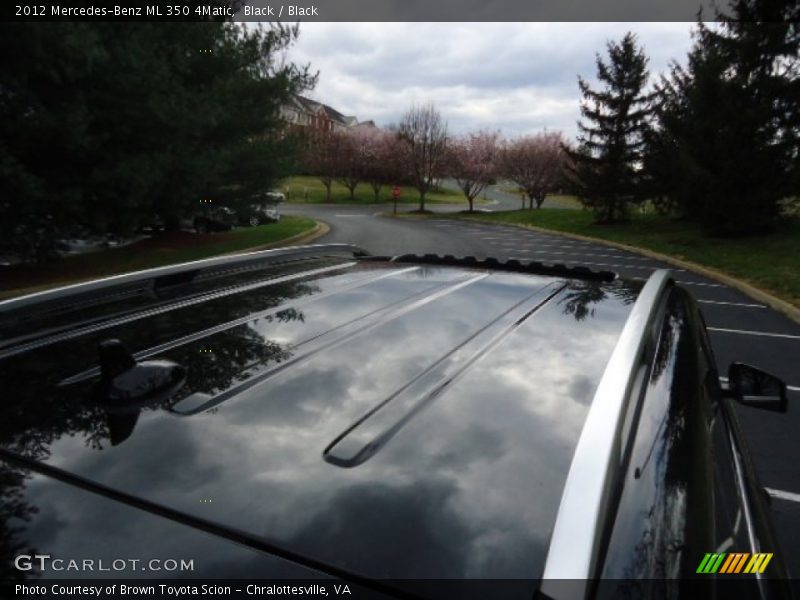 Black / Black 2012 Mercedes-Benz ML 350 4Matic