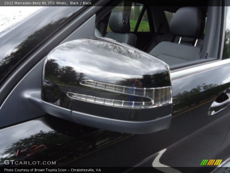 Black / Black 2012 Mercedes-Benz ML 350 4Matic