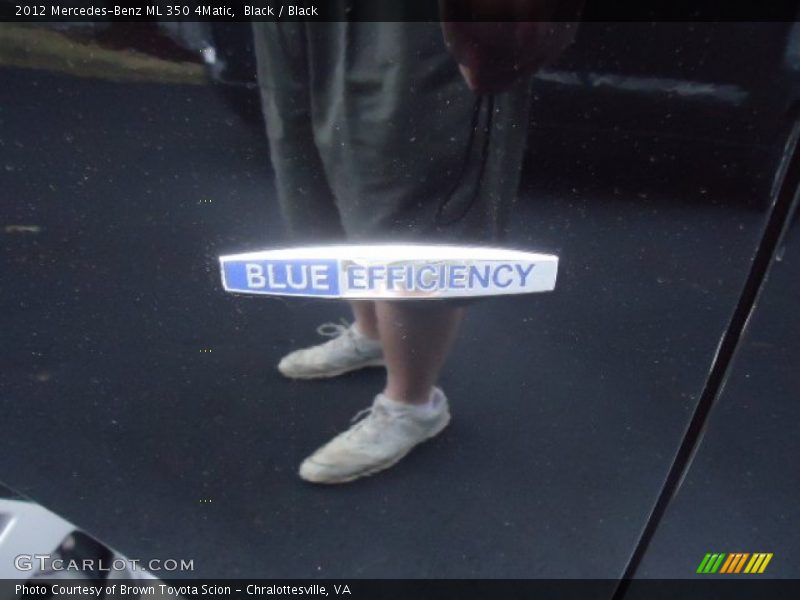 Black / Black 2012 Mercedes-Benz ML 350 4Matic