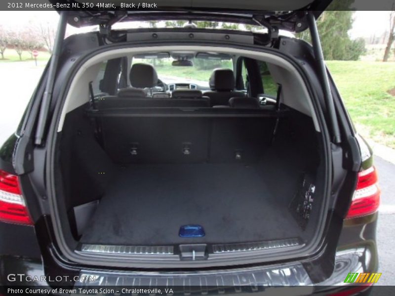 Black / Black 2012 Mercedes-Benz ML 350 4Matic
