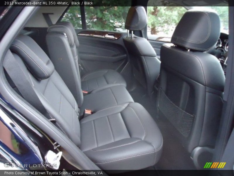 Black / Black 2012 Mercedes-Benz ML 350 4Matic