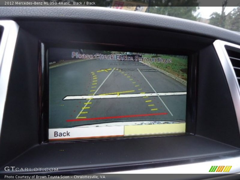 Black / Black 2012 Mercedes-Benz ML 350 4Matic