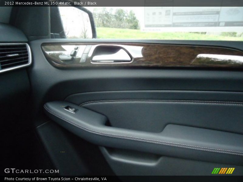 Black / Black 2012 Mercedes-Benz ML 350 4Matic