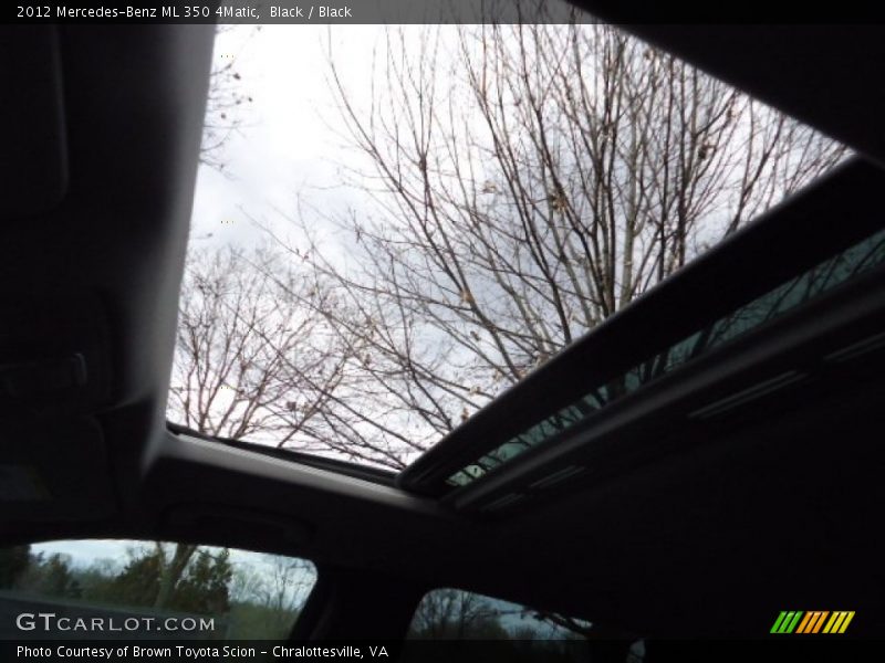 Black / Black 2012 Mercedes-Benz ML 350 4Matic